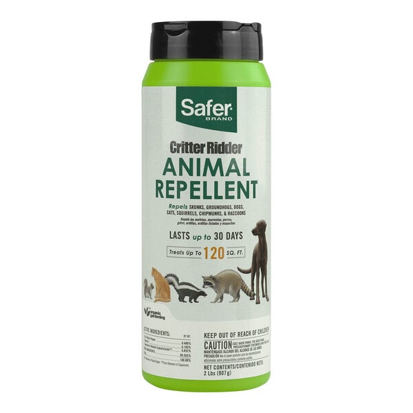 Safer Critter Ridder 5926 2 lb. Granular Animal Repellent