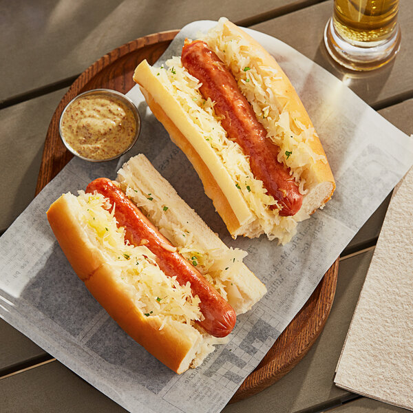 Kunzler Knockwurst Smoked Sausage Links 32/Case