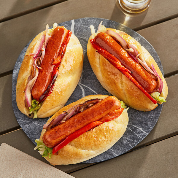 Kunzler Ragin' Cajun Hot Smoked Sausage Links 50/Case