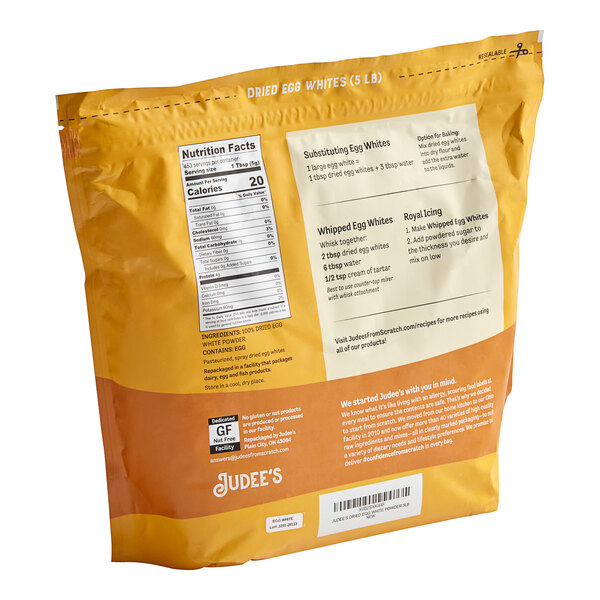 Judee's From Scratch Egg White Powder 5 lb.