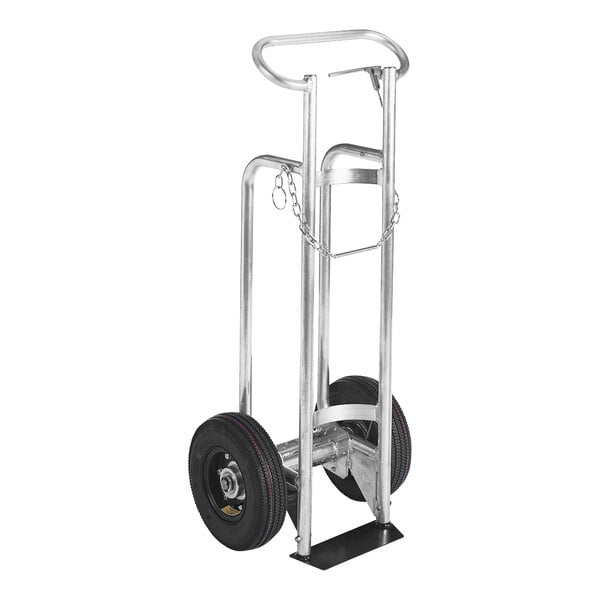 Valley Craft 600 lb. Single Cylinder Aluminum Hand Truck with Hand