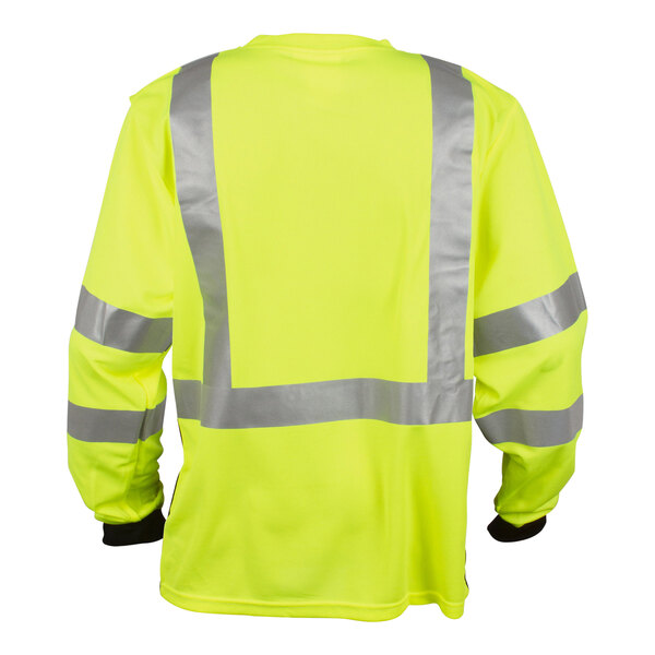 Cordova CorBrite Type R Class 3 HiVis Lime Mesh Long Sleeve Safety