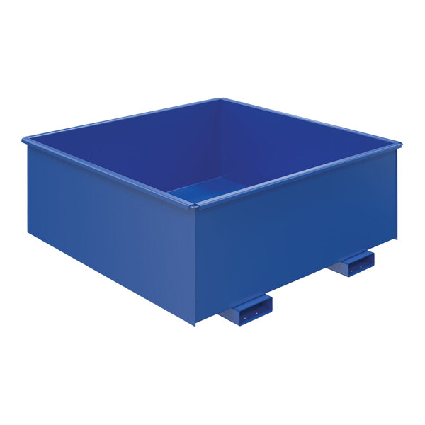 Vestil 1.25 Cubic Yard Heavy-Duty Steel Rotator Box Hopper R-125-HD-BL ...