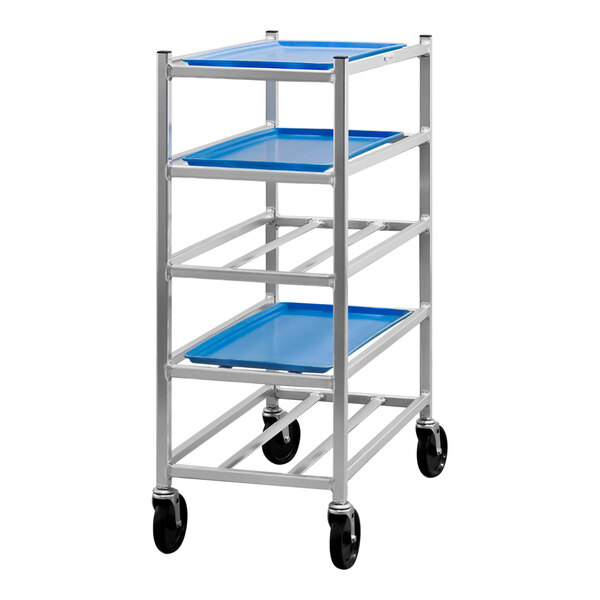 New Age 5 Shelf Aluminum Universal Platter Rack 6354