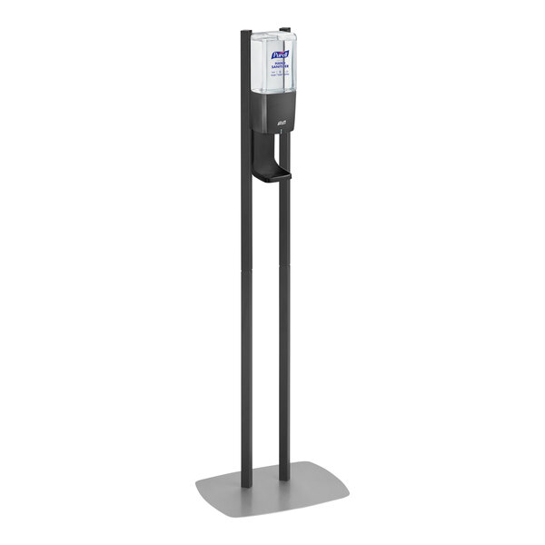 Purell® 8214-DS ES10 1,200 mL Graphite Automatic Hand Sanitizer Dispenser with Floor Stand