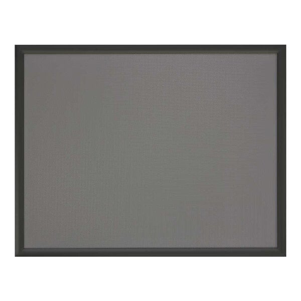 United Visual Products 22" x 28" Black Aluminum Snap Frame