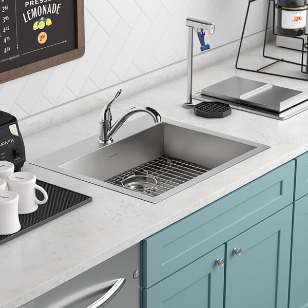 American Standard 18SB6252211 Edgewater 25" x 22" 18 Gauge Stainless