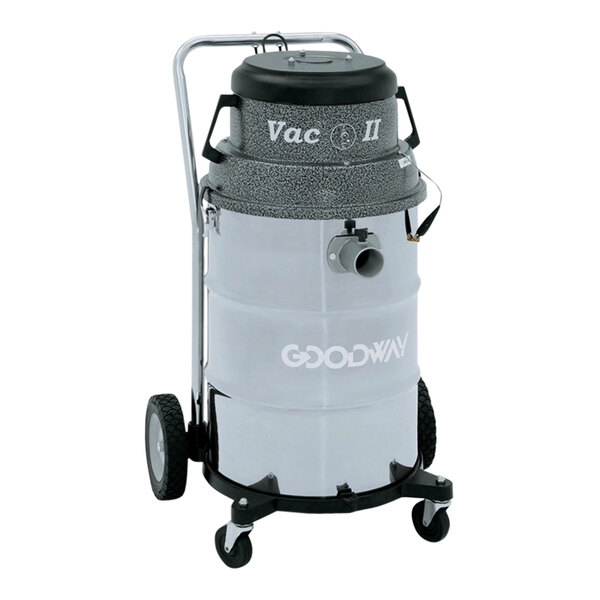 Goodway Technologies Stainless Steel Twin-Motor Wet / Dry Vacuum VAC-2-15SS - 115V, 1 Phase