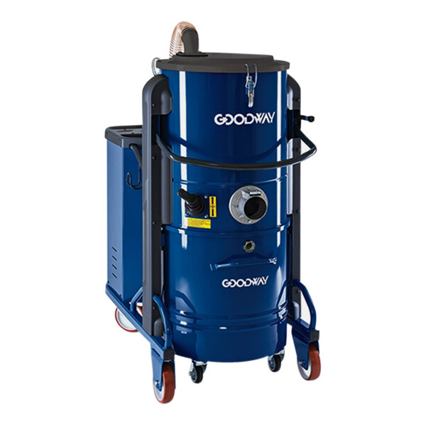 Goodway Technologies Extra Heavy-Duty Continuous-Duty Wet / Dry Vacuum DV-CV8.5 - 460V, 3 Phase
