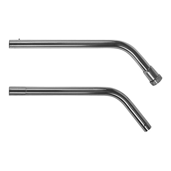 Goodway Technologies VAC-009-C 54" 2-Piece Stainless Steel Double Bend Wand for VAC-CRV - 1 1/2" Connection
