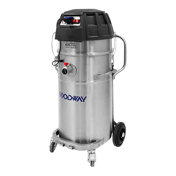 Goodway Technologies 26 Gallon Twin-Motor Pump-Out Wet Vacuum with HEPA Filtration DV-802WD - 115V, 1 Phase