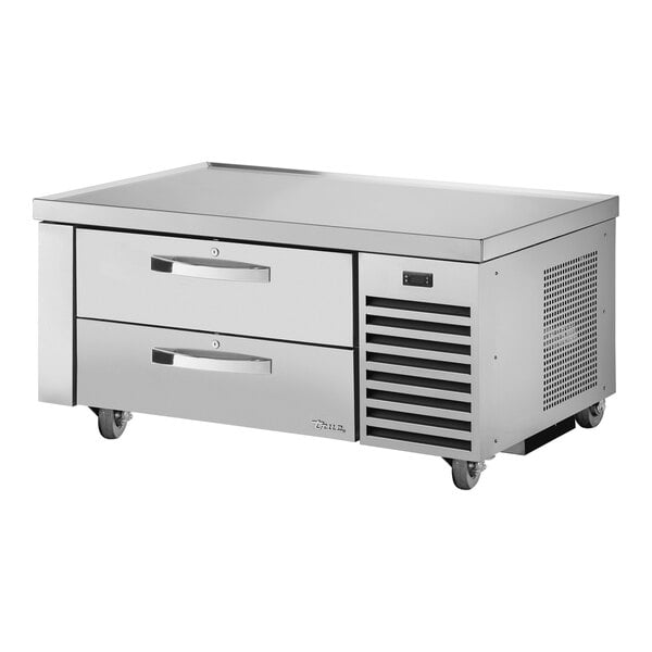 True TRCB-48-HC~SPEC3 Spec Series 48 3/8" Refrigerated Chef Base with 2 Drawers