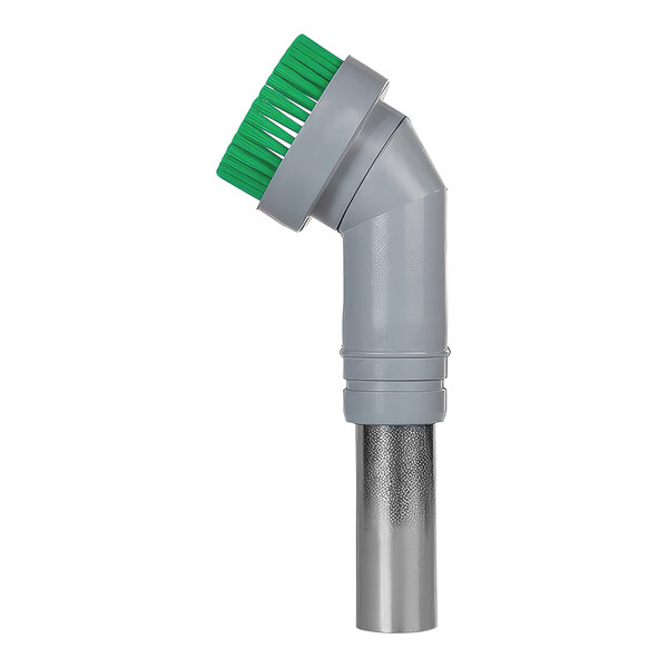 Goodway Technologies VAC-083G Green Color-Coded Dusting Brush for Industrial Vacuums - 1 1/2" Connection