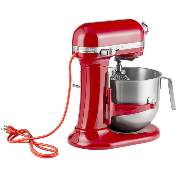 KitchenAid 8 qt. Commercial Mixer Red