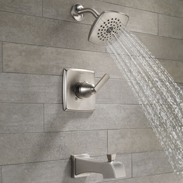 Delta Faucet T14464-SS Ashlyn 14 Series 1.75 GPM / 6 GPM Stainless ...