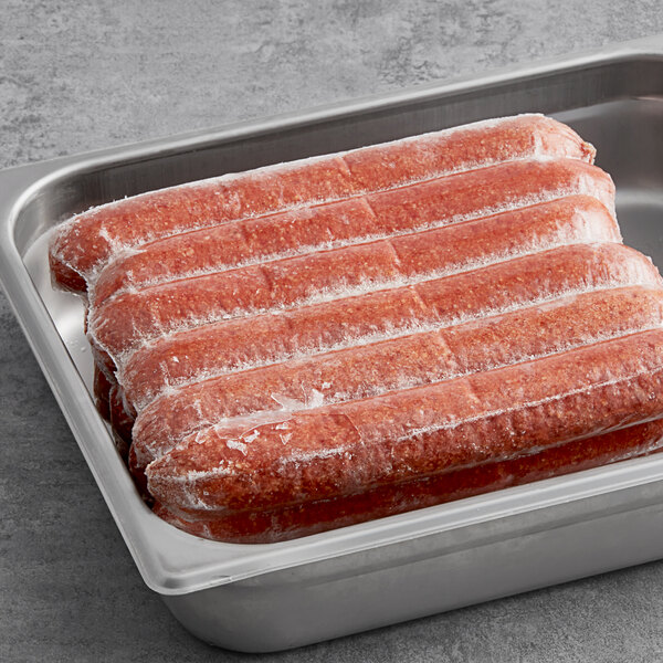 Vienna Beef 8" 3/1 Ditka Hot Beef Polish Sausage