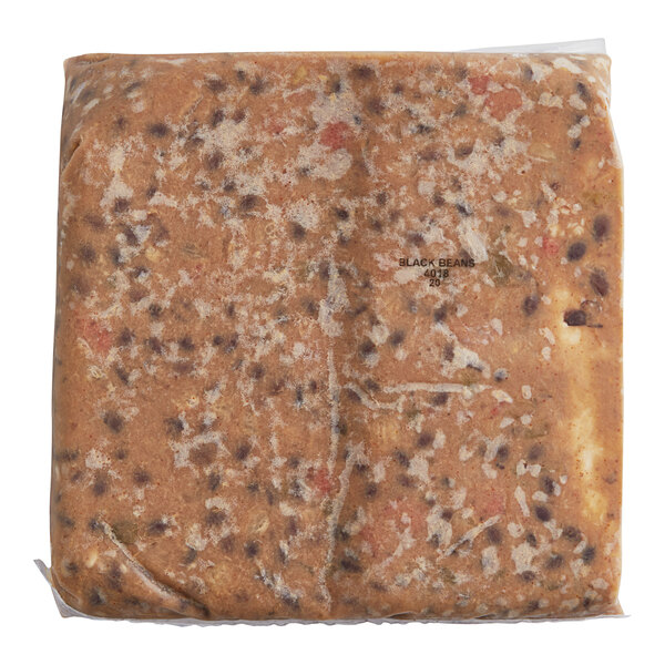 Bistro Soups by Vienna Beef Cuban Black Bean Soup with Vienna Sausage Beef 4 lb. 4/Case