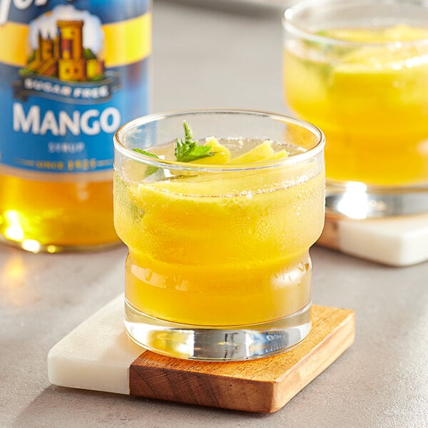 Torani Sugar-Free Mango Flavoring / Fruit Syrup 750 mL Glass Bottle