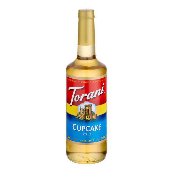 Torani Cupcake Flavoring Syrup 750 mL Glass Bottle