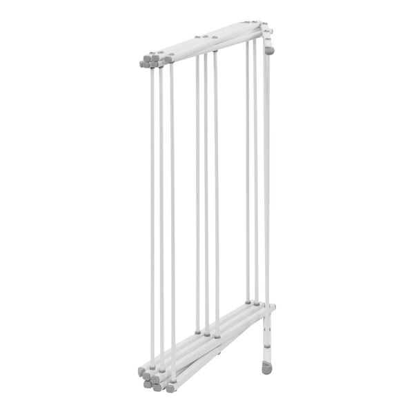 Household Essentials White Indoor Metal Drying Rack HH5119-1