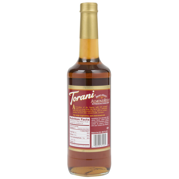 Torani Almond Roca Flavoring Syrup 750 mL