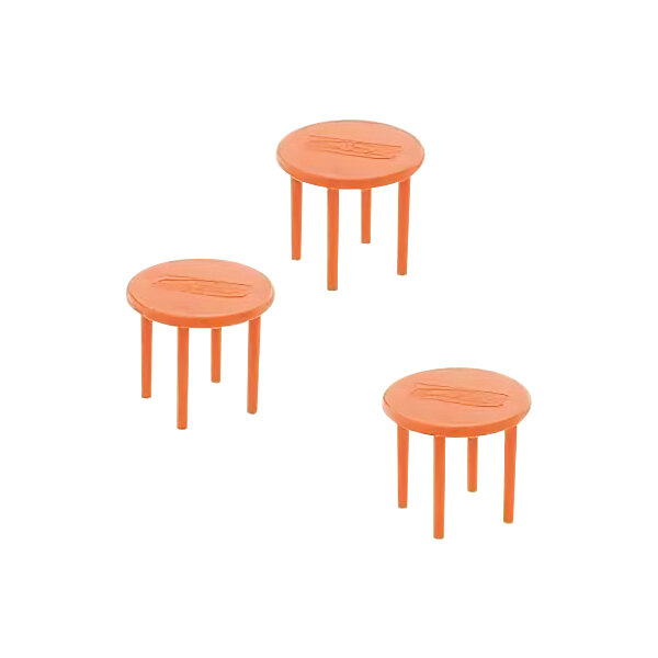 Distanziatori Per Cartoni Pizza Gimetal - 250 Pezzi 3x3 Cm, Plastica Alimentare, Anti-condimenti - Foto 10