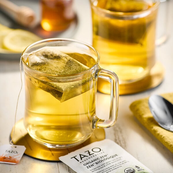 Tazo Organic Zen Green Tea Bags - 16/Box