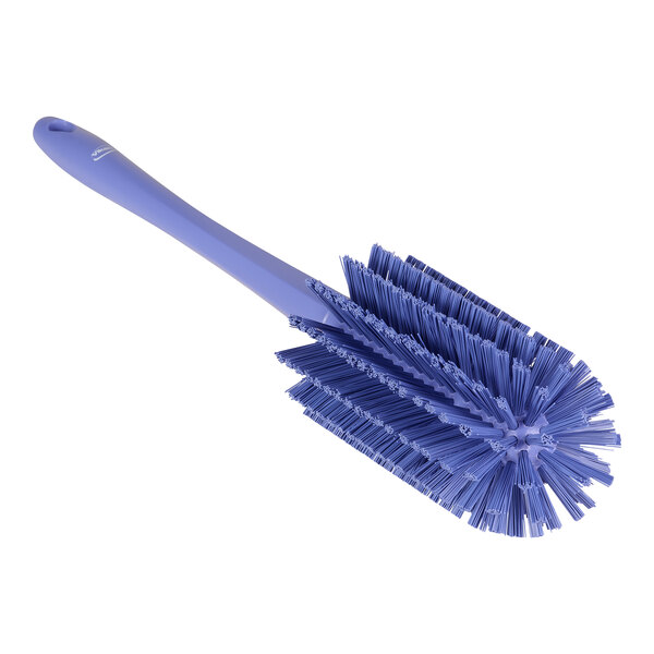 Vikan 5382808 3 1/8" Purple Medium Pipe Brush