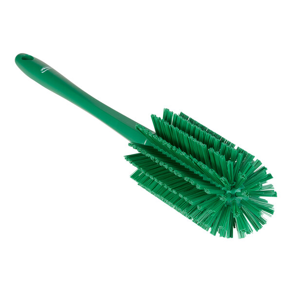 Vikan 5382802 3 1/8" Green Medium Pipe Brush