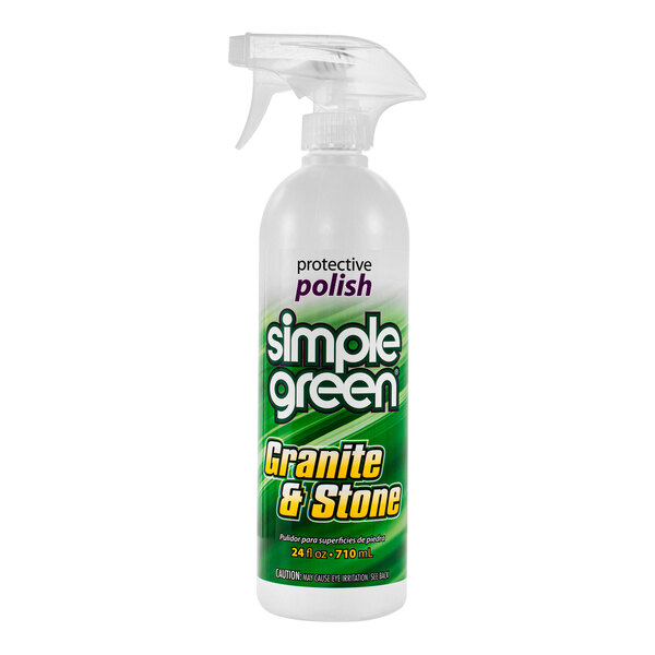 Simple Green 3710101203025 24 oz. Fruit Scented Granite and Stone Protective Polish - 12/Case