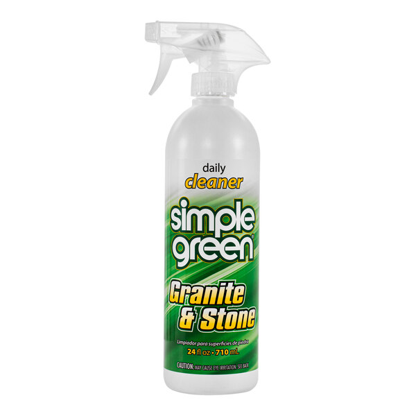 Simple Green 3710101203024 24 oz. Fruit Scented Granite and Stone Daily Cleaner - 12/Case