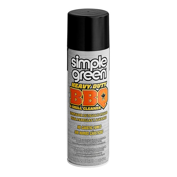 Simple Green 310001260014 20 oz. Aerosol Heavy-Duty BBQ and Grill Cleaner - 12/Case