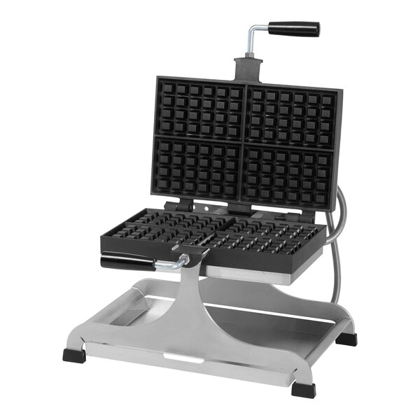 Krampouz WECCBEAT 4" x 6" Brussels Style Swivel Waffle Maker - 208