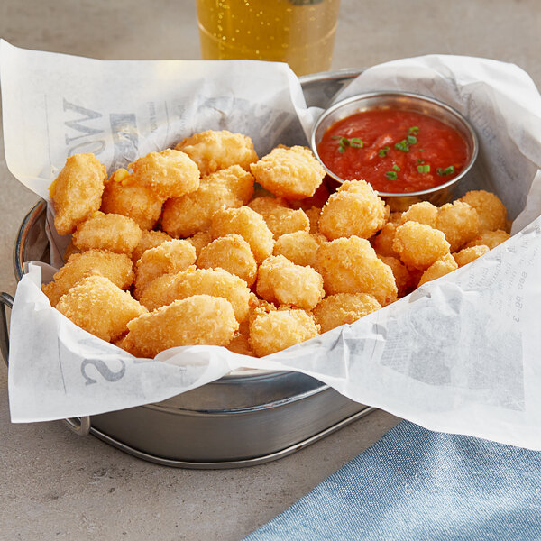 Tillamook Breaded Cheddar Cheese Curds 5 lb. 4/Case