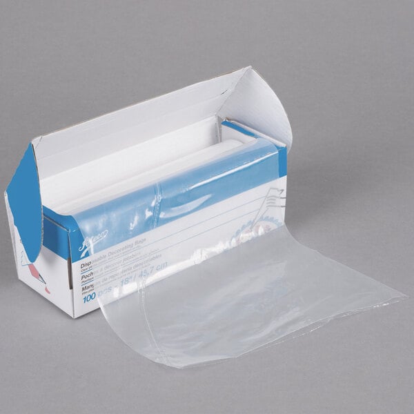 Polynova Nissen Polypipe Disposable Pastry Bag Clear 12" L 100/Box 
