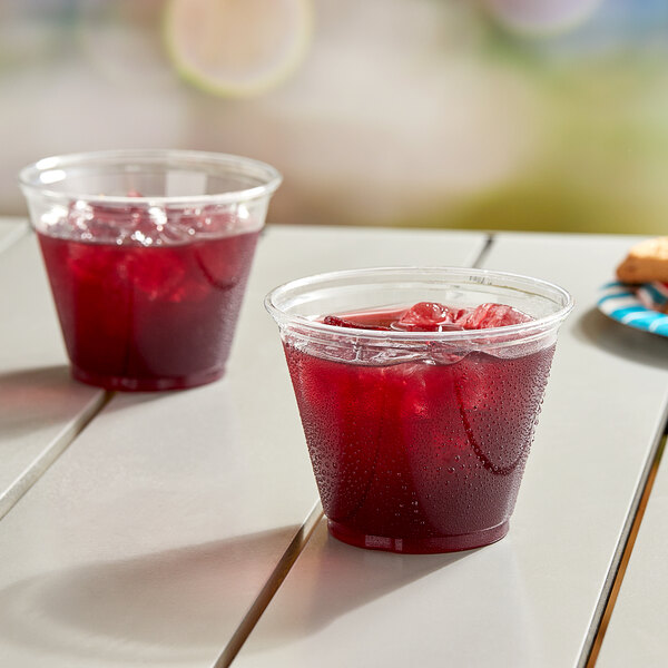 Solo 9 oz. Clear RPET Plastic Cold Cup - 480/Case