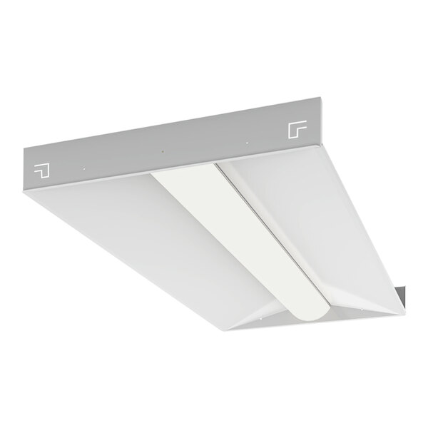 XtraLight 2' x 2' Frosted Recessed LED Troffer Light Fixture, 26W, 5,000K, 2,782 Lumens