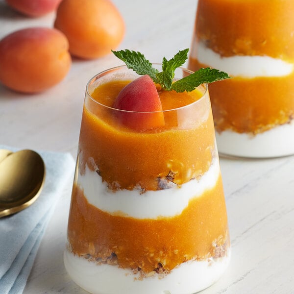 Les Vergers Boiron Apricot 100% Fruit Puree 22 lb.