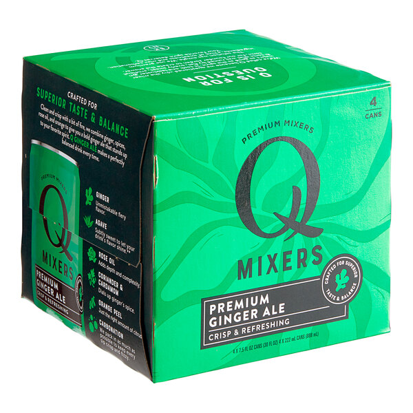 Q Mixers Premium Ginger Ale Can 7.5 fl. oz. 24/Case