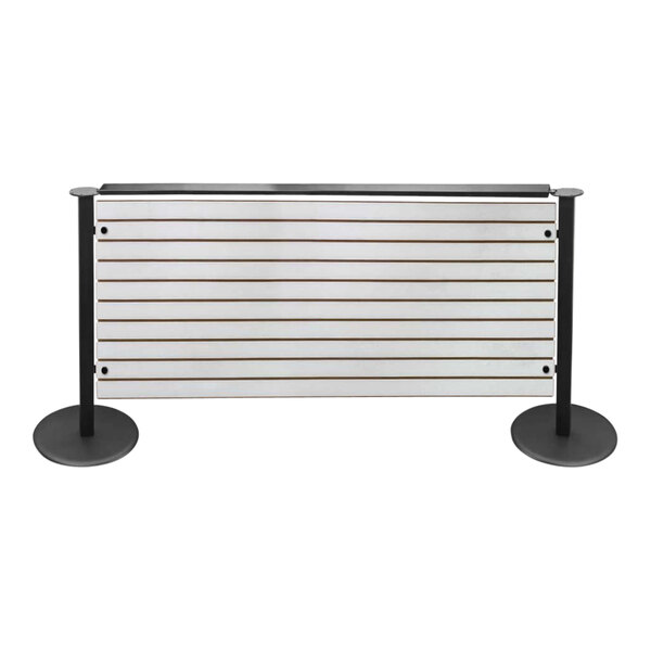 United Visual Products 96" x 30" Point of Purchase Slatwall Divider Kit
