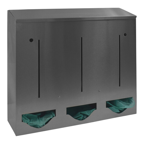 thumbnail image 2 of Bulk Dispenser Double Tall 2-Compartment Plastic With Lid BP-012 2 of 10