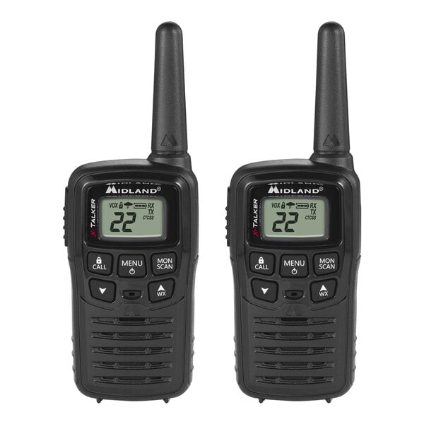 Midland X-TALKER Black FRS Two-Way Radios T10