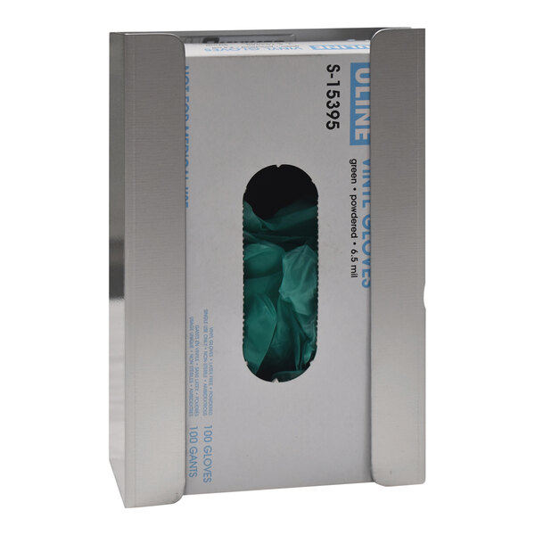 Omnimed Aluminum 1-Box Disposable Glove Dispenser with Magnet Mount