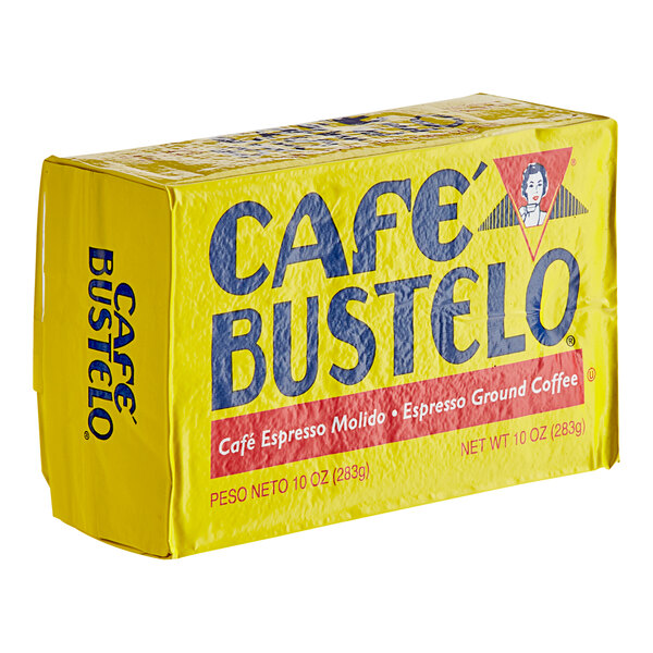 Cafe Bustelo Espresso Ground Coffee Brick 10 oz. 4/Pack