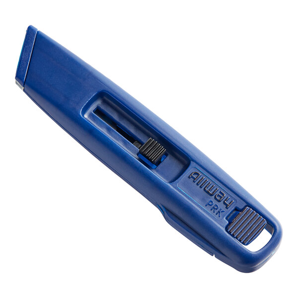 Allway Tools Plastic Retractable Utility Knife with 1 Blade PRK