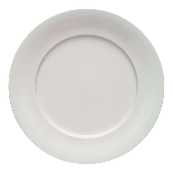 Schonwald Delight 10 1/4" White Porcelain Plate - 6/Case