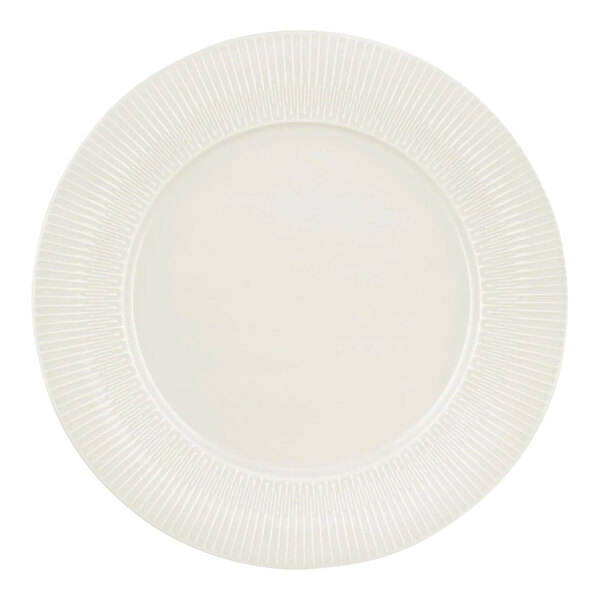 Schonwald Vibes 10 1/4" White Porcelain Plate - 6/Case