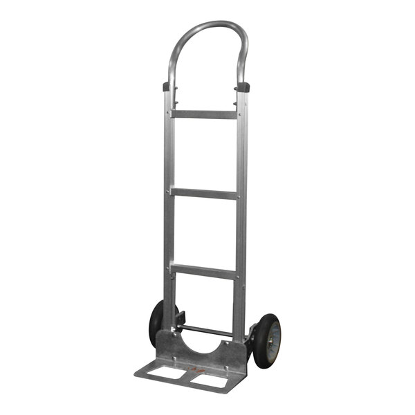 B&P Manufacturing S-Series 500 lb. Straight-Back Hand Truck with Loop Handle and 8" D16 Wheels S500
