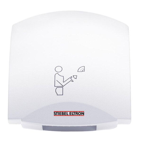 Stiebel Eltron 073725 Galaxy M 2 Ultra Quiet Automatic Hand Dryer with Cast Aluminum Housing (Alpine White Finish) - 208V, 2000W