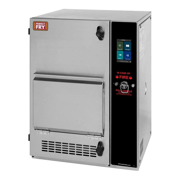 Perfect Fry PFC730-208V/3PH PFC Semi-Automatic Ventless Countertop Deep Fryer - 208V, 7.3 kW, 3 Phase
